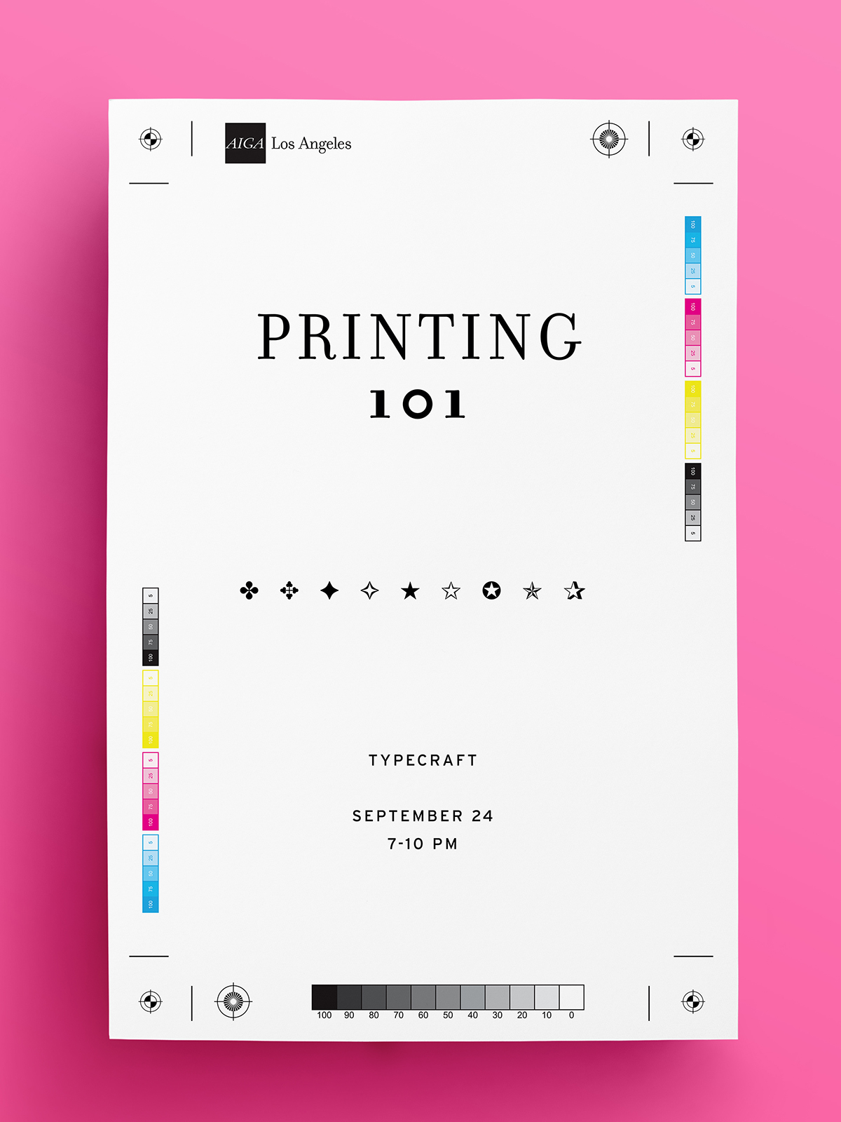 Printing 101 at Typecraft