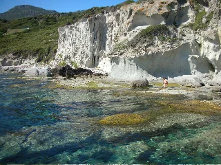 beautiful local beach about 6 km from the garden "S'abba Druche"