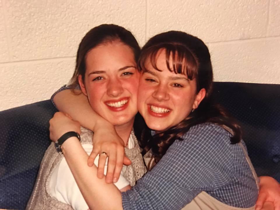 Natalie and Marianne (right).