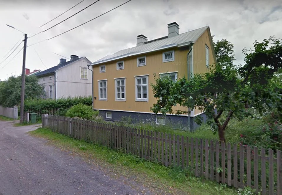 Wooden houses in Turku