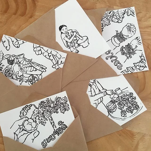 When you take holiday postcards very seriously