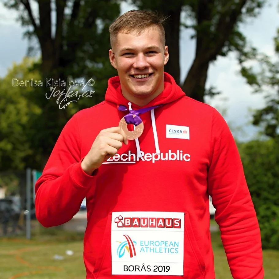 JAKUB FOREJT - BRONZOVÝ V DISKU NA MISTROVSTVÍ EVROPY JUNIORŮ 2019