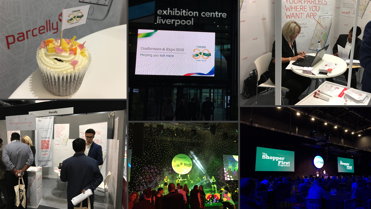 Parcelly at this year's CSG conference & Expo 2016 in Liverpool's ACC