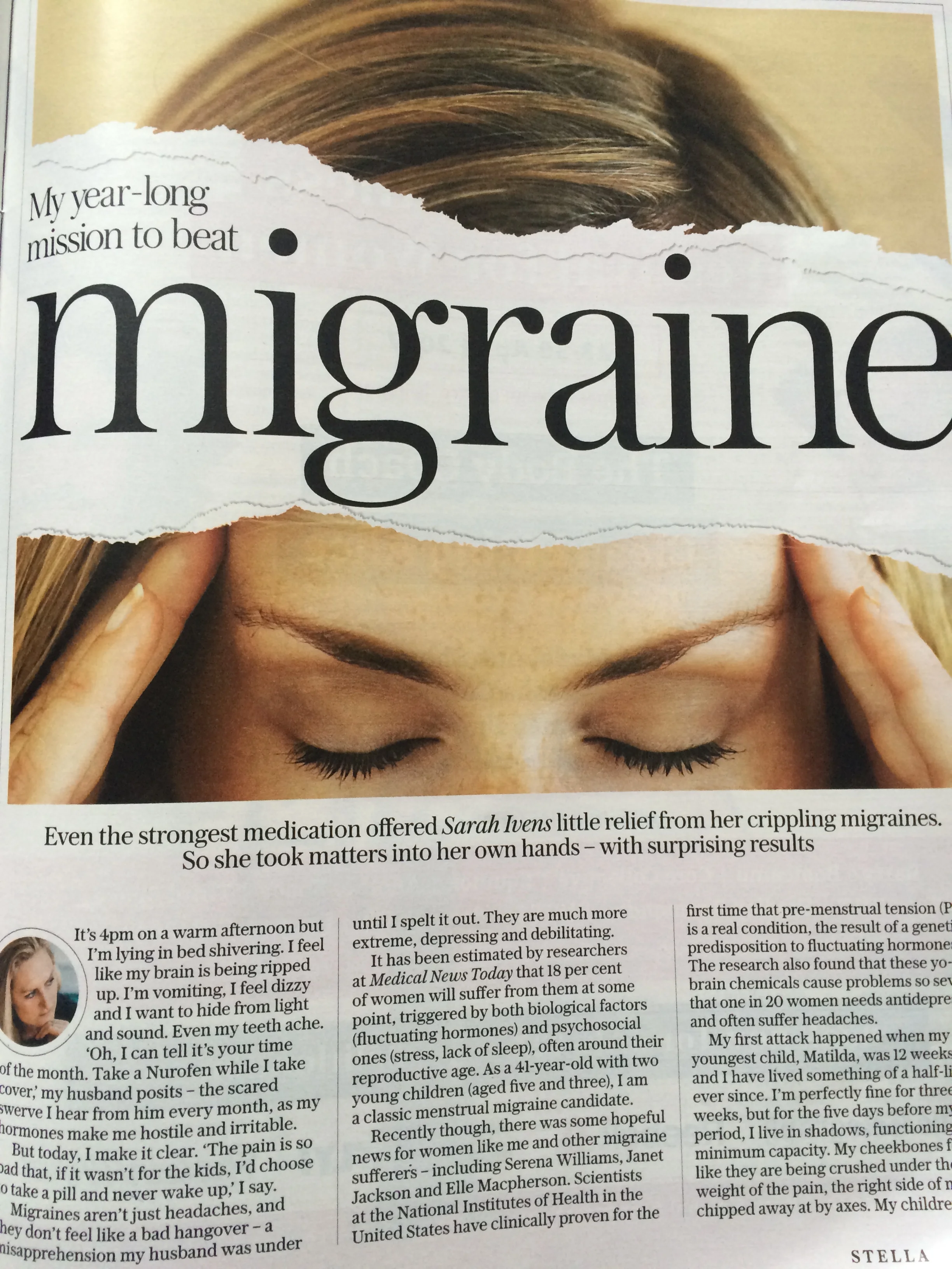 Craniosacral Therapy & Migraines