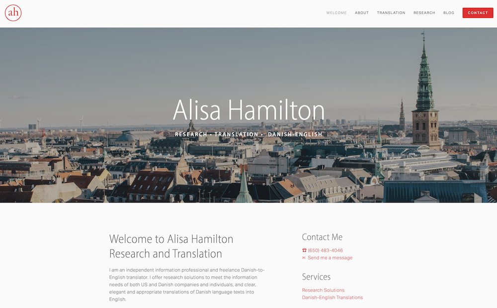 Alisa Hamilton Research & Translation