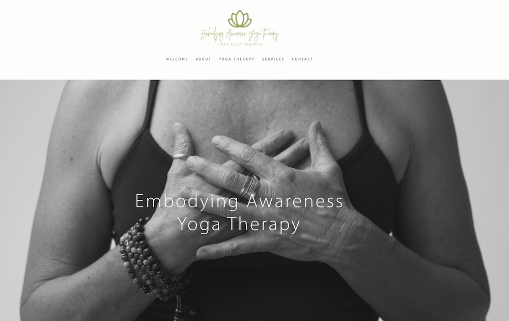 Linda Alley Sarnack, Yoga Therapist