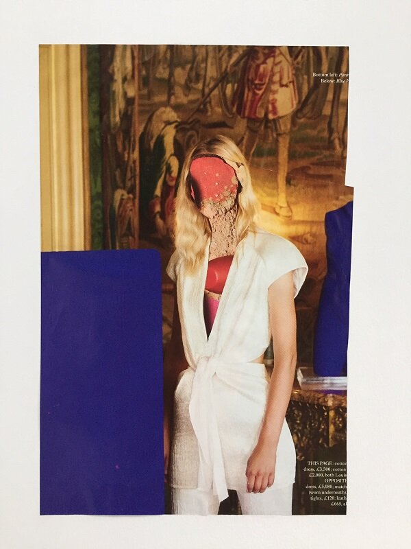 Sarah Jeffries (2019) Glossy Magazine No.16, mixed media on paper - Copy.JPG