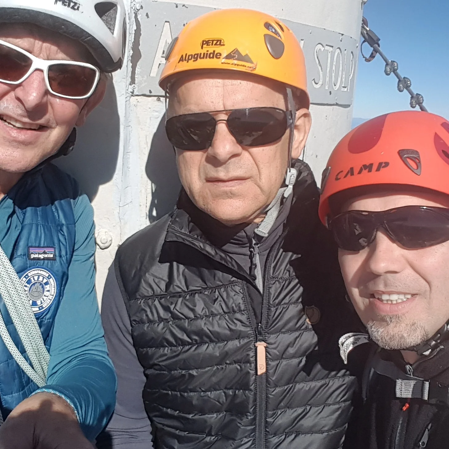Triglav Summit 2864 m - Aljaz tower