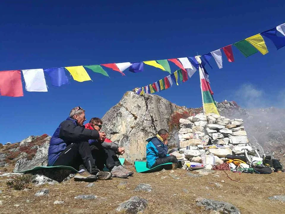 Aco, Marjeta, Lama & Ama Dablam