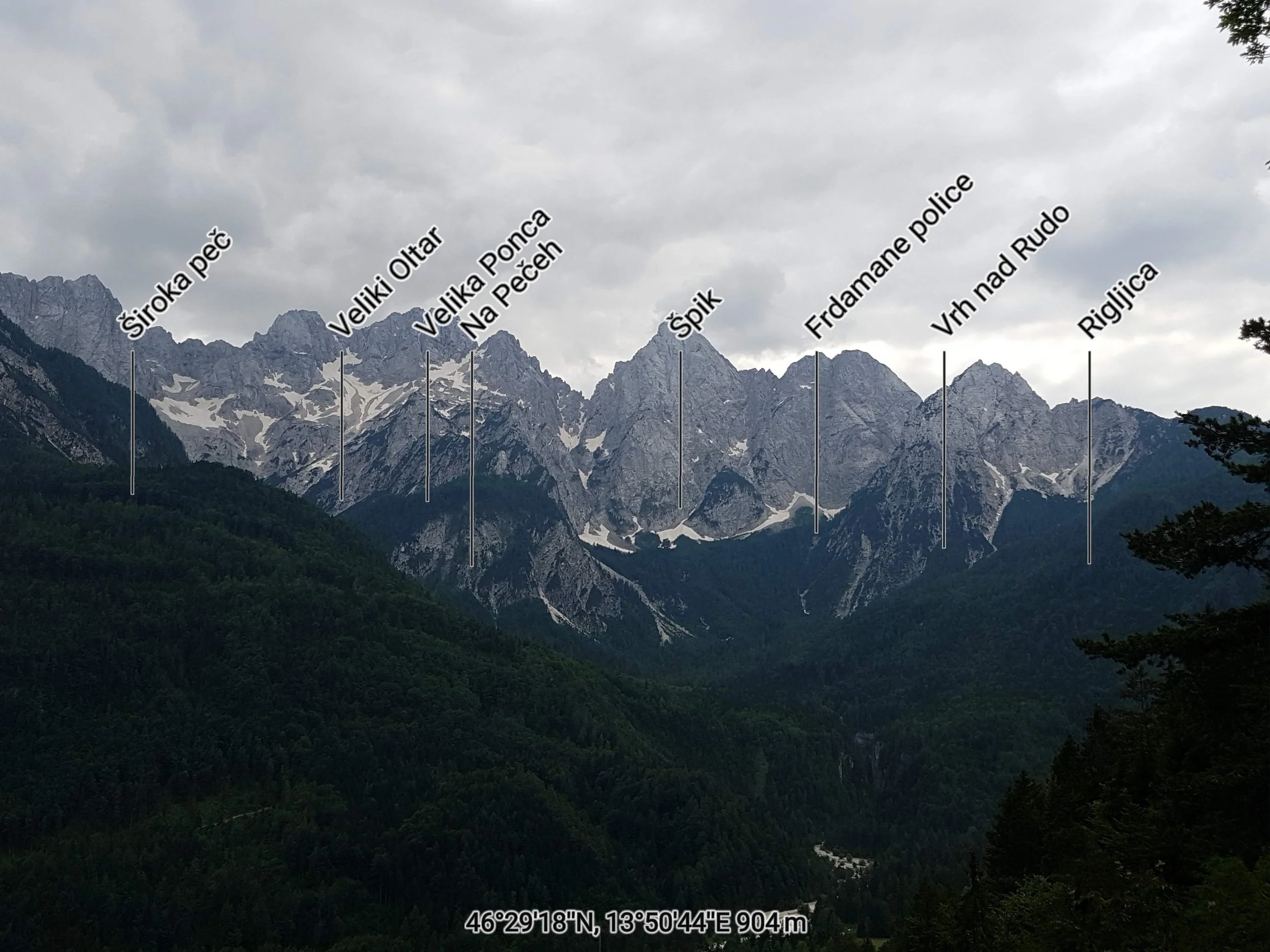 Martuljk group of mountains