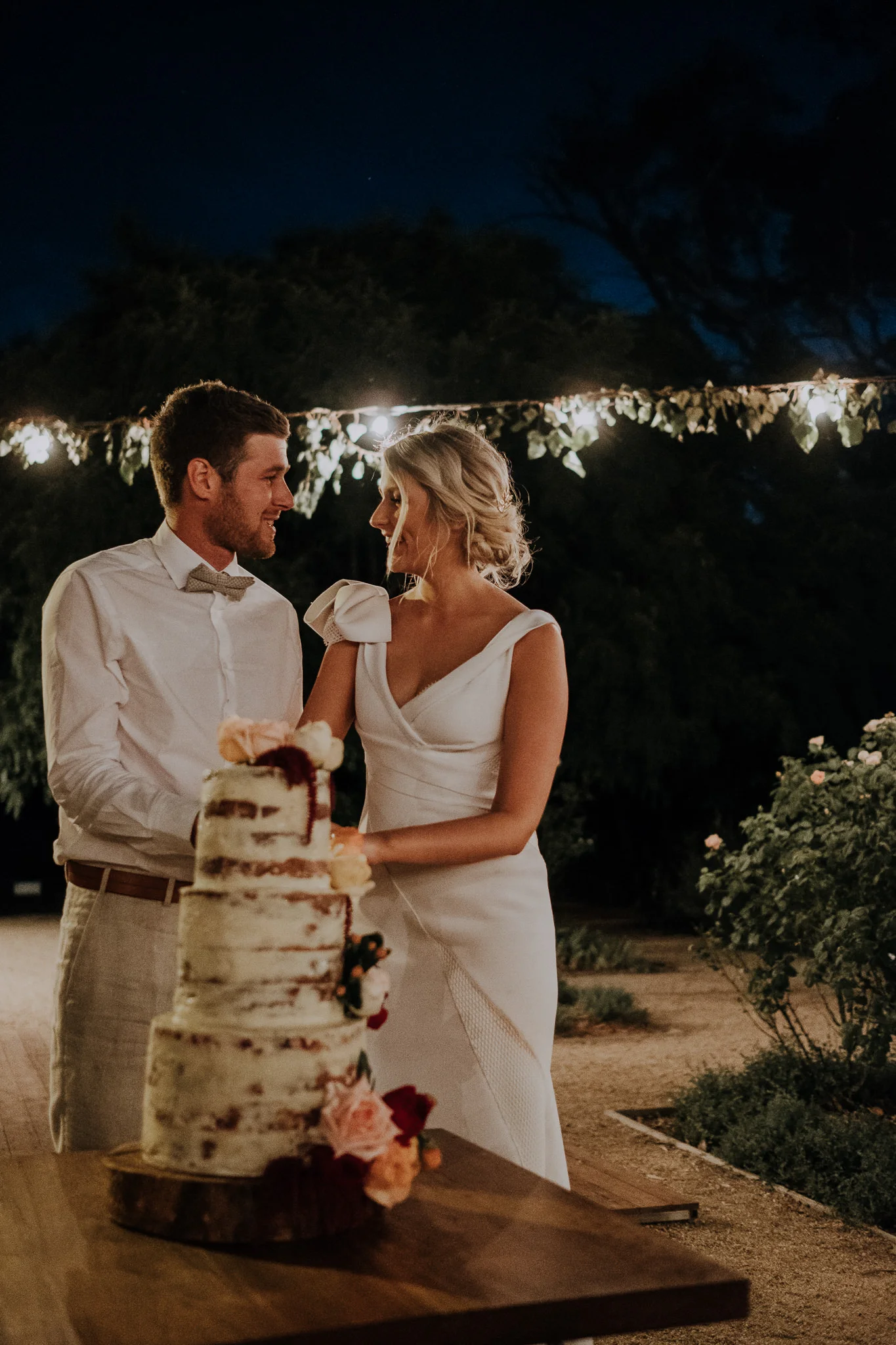 Victoria + Matt | styling and florals by Rebecca Ellie Studio. Cake Ink & Butter. Venue Euroa Butter Factory , Victoria. Photography Daniel Milligan