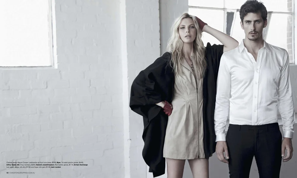 Chadstone Magazine, Autumn 2012, Urban Attitude. Stylist Cressida Cullity. Style Assist Bec Astrinakis. Photography Sam Bisso.