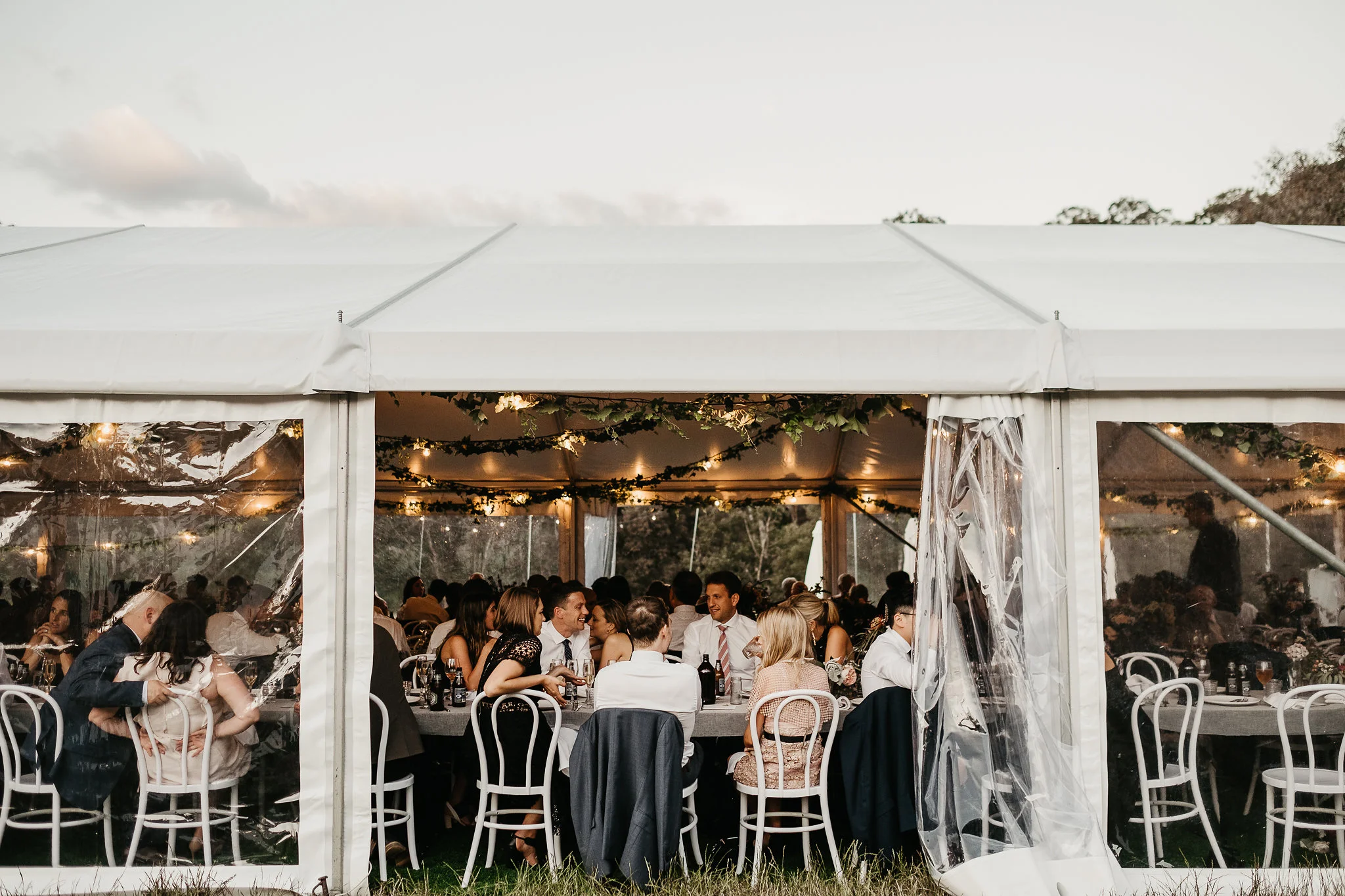 Sarah + Sam | Wedding styling & florals by Rebecca Ellie Studio . Ceremony venue Abbotsford Convent , Reception venue Collingwood Childrens Farm , Melbourne. Photography Daniel Milligan