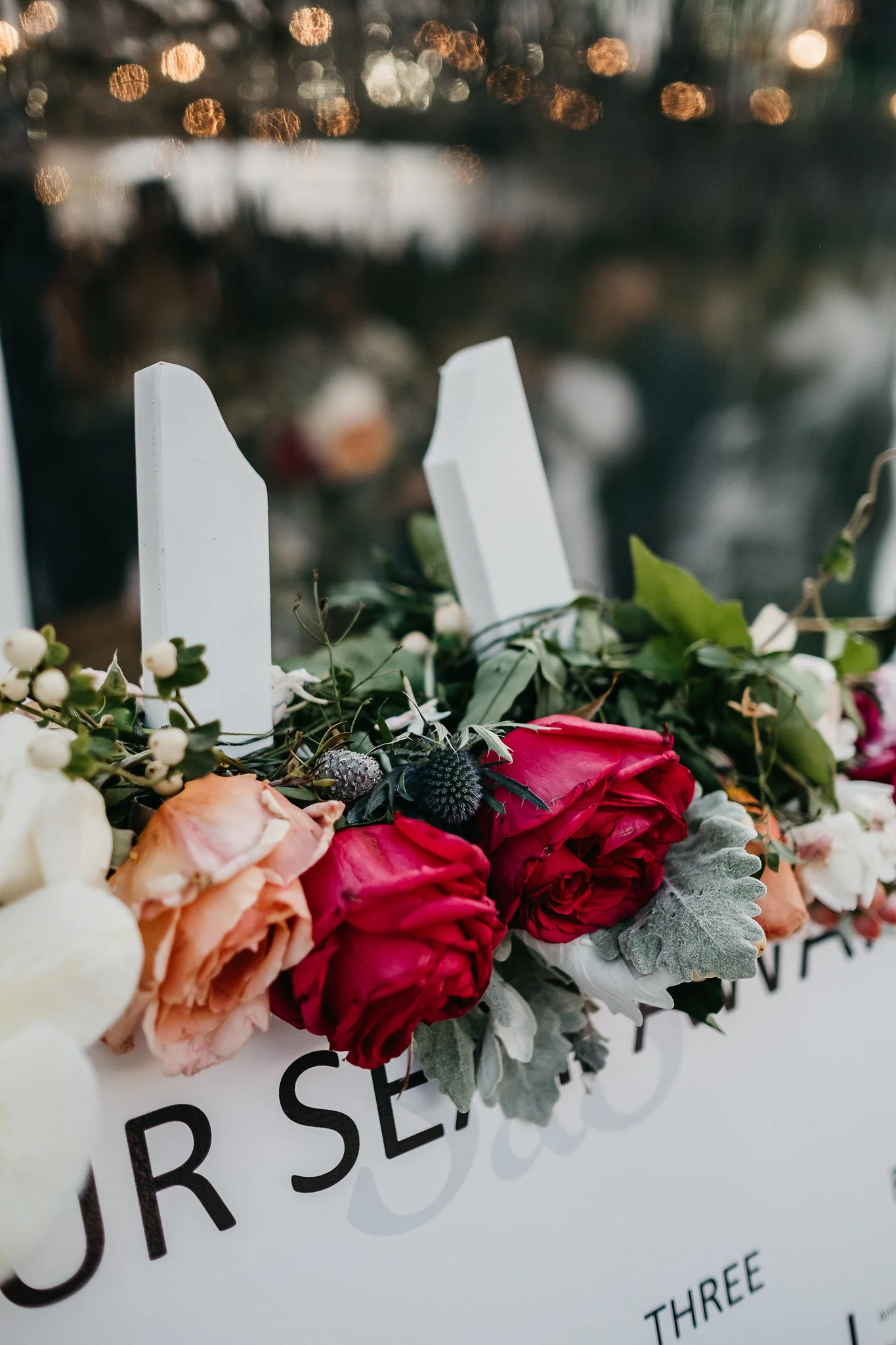 Sarah + Sam | Wedding styling & florals by Rebecca Ellie Studio . Ceremony venue Abbotsford Convent , Reception venue Collingwood Childrens Farm , Melbourne. Photography Daniel Milligan