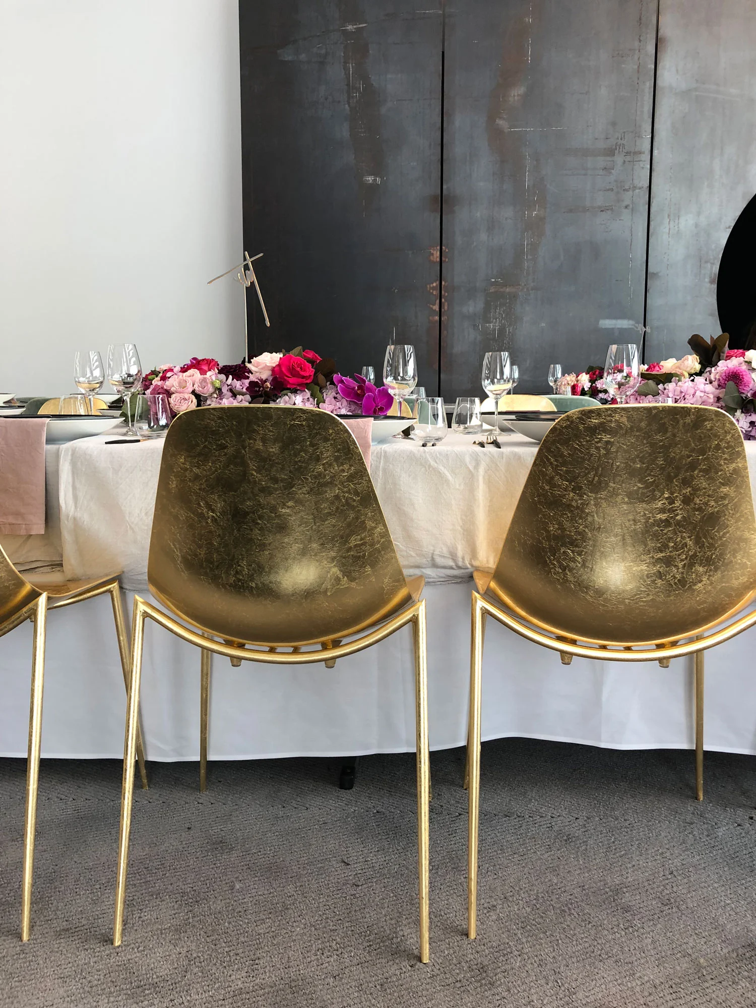 Elyse + Tim / Wedding Styling by Rebecca Ellie Studio / Florals by Mrs Florist / Venue Pharos, Mona , Tasmania