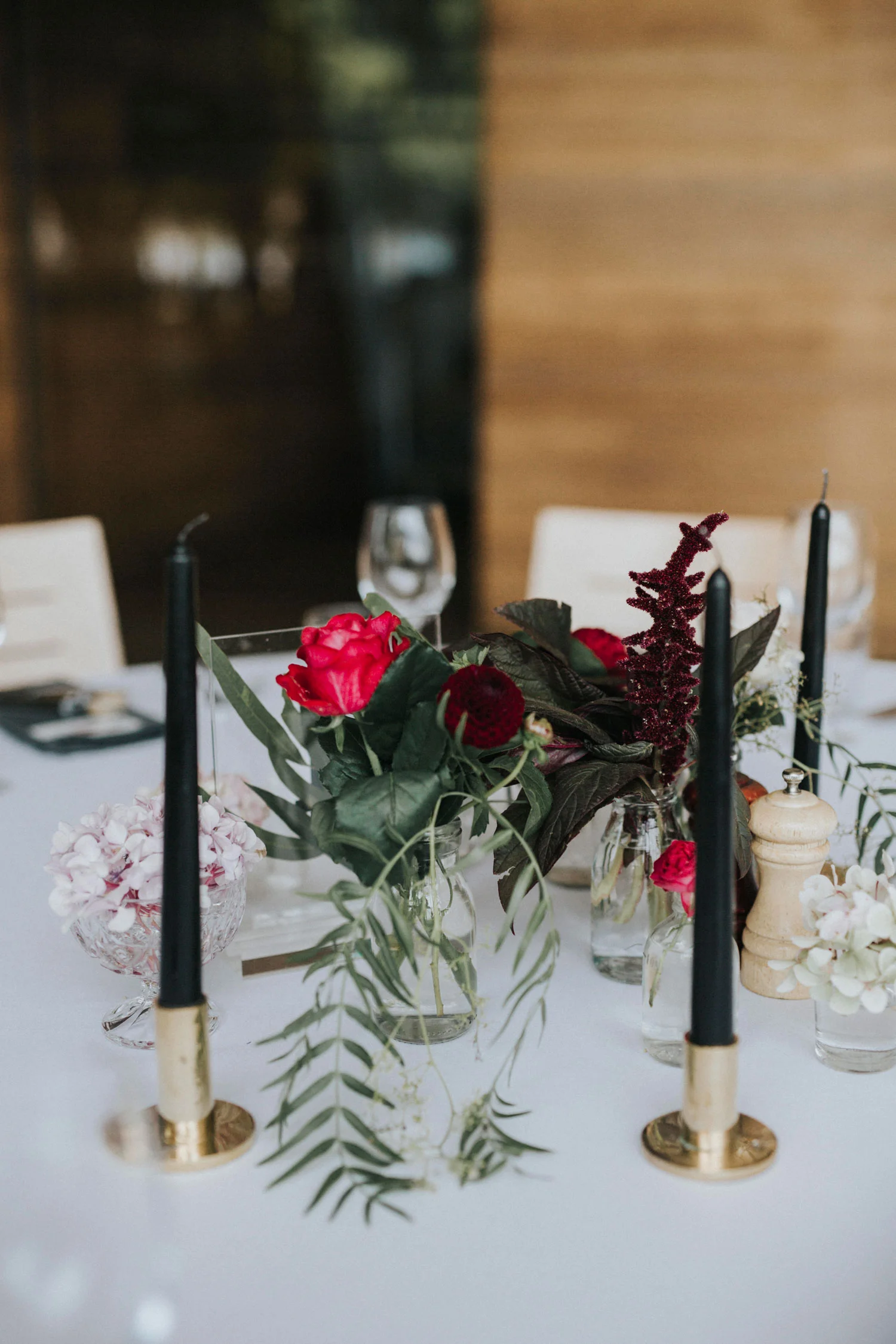 Jess + Ramanan / Wedding Styling by Rebecca Ellie Studio / Photography by Cassie Sullivan / Florals by Mrs Florist / Cake by Lily May Cake Design / Venue Peppermint Bay Hotel , Tasmania