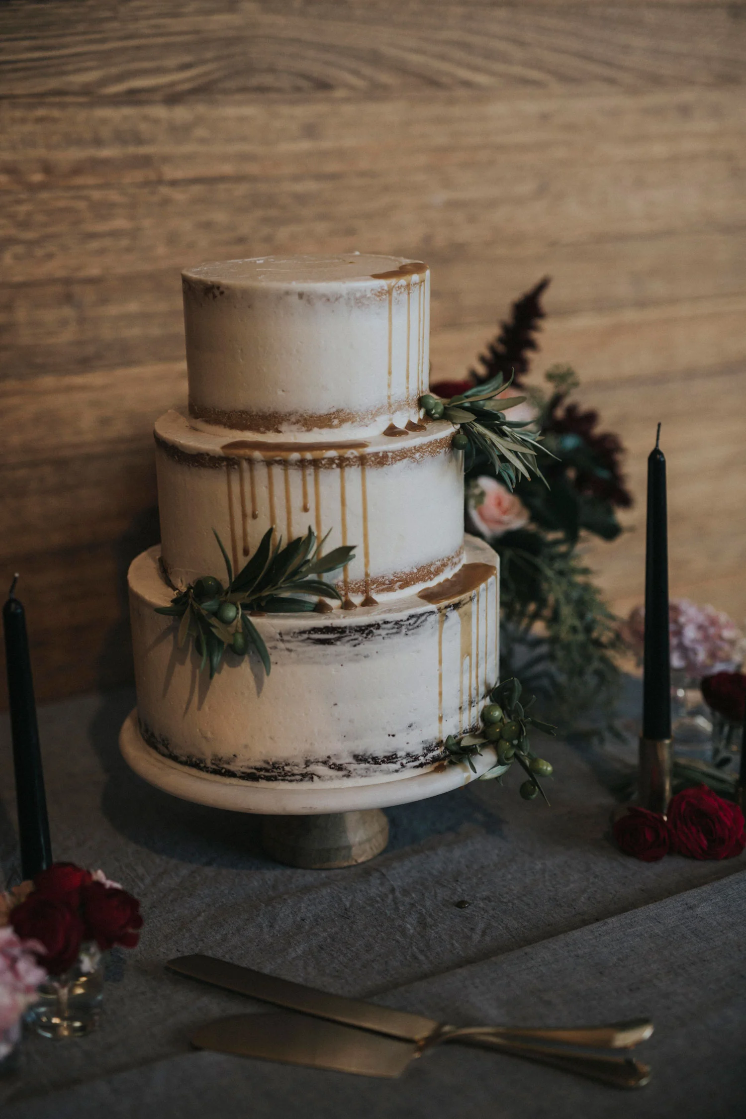Jess + Ramanan / Wedding Styling by Rebecca Ellie Studio / Photography by Cassie Sullivan / Florals by Mrs Florist / Cake by Lily May Cake Design / Venue Peppermint Bay Hotel , Tasmania
