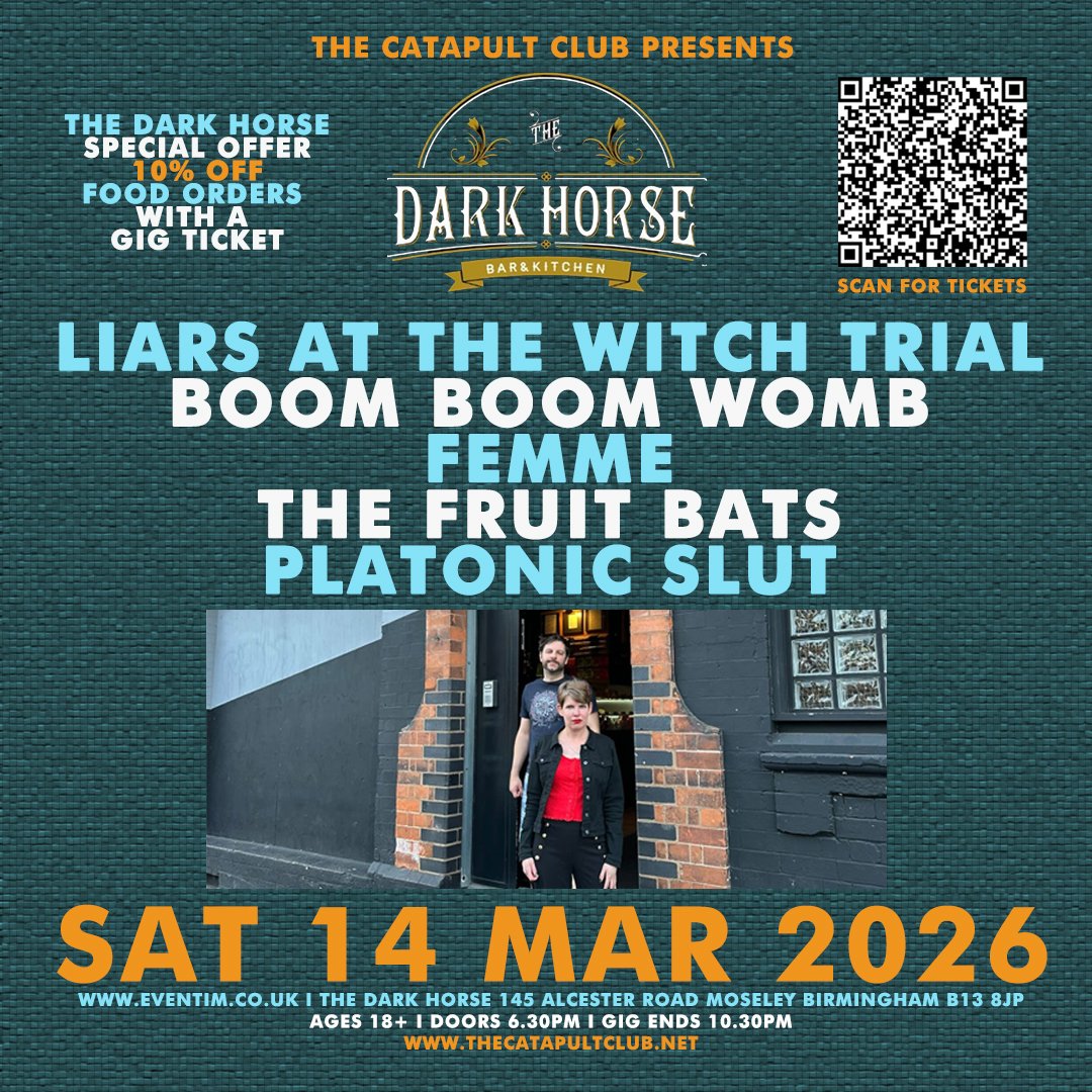 Liars at the Witch Trial / Boom Boom Womb / Femme / The Fruit Bats / Platonic Slut