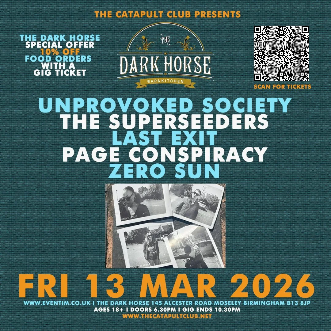 Unprovoked Society / The Superseeders / Last Exit / Page Conspiracy / Zero Sun
