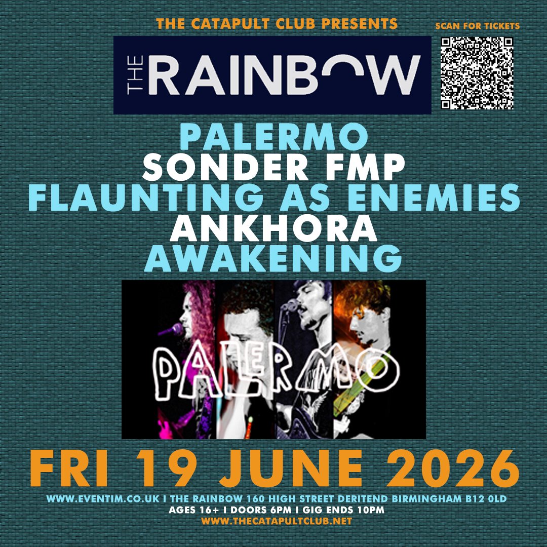 Palermo / Sonder FMP / Flaunting as Enemies / Ankhora / Awakening 