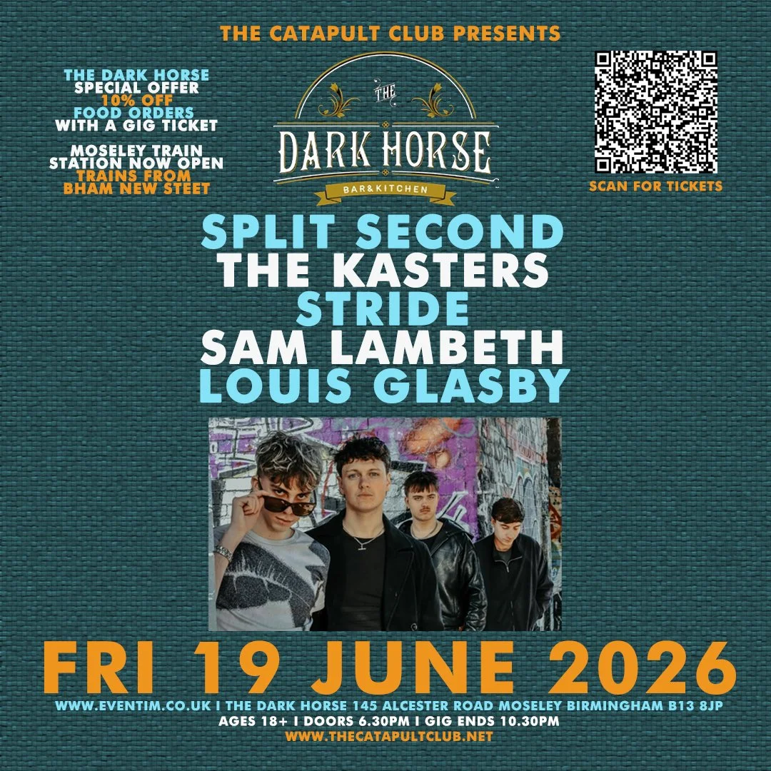 Split Second / The Kasters / Stride / Sam Lambeth / Louis Glasby