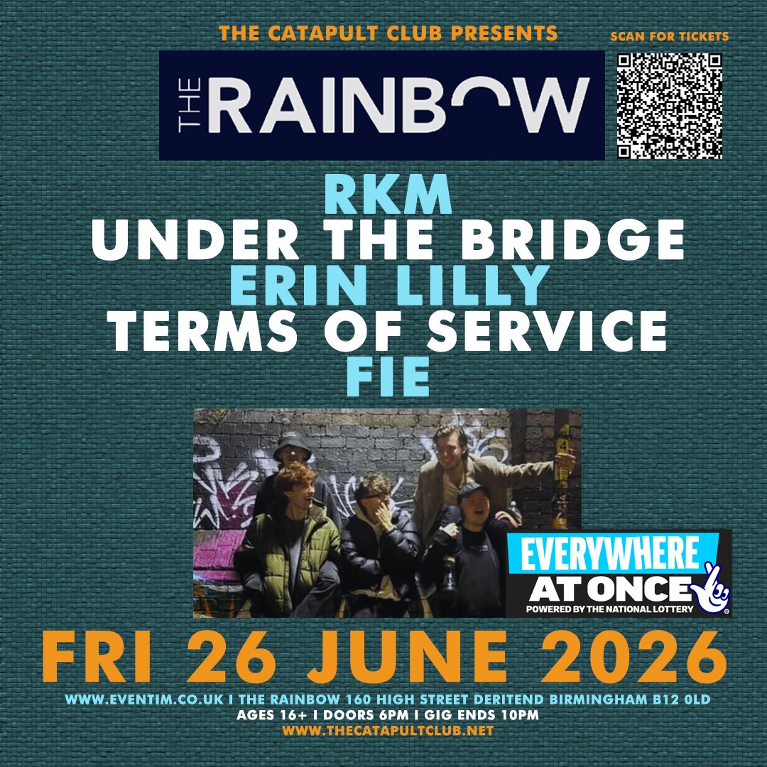 RKM / Under the Bridge / Erin Lilly / Terms of Service /  Fie