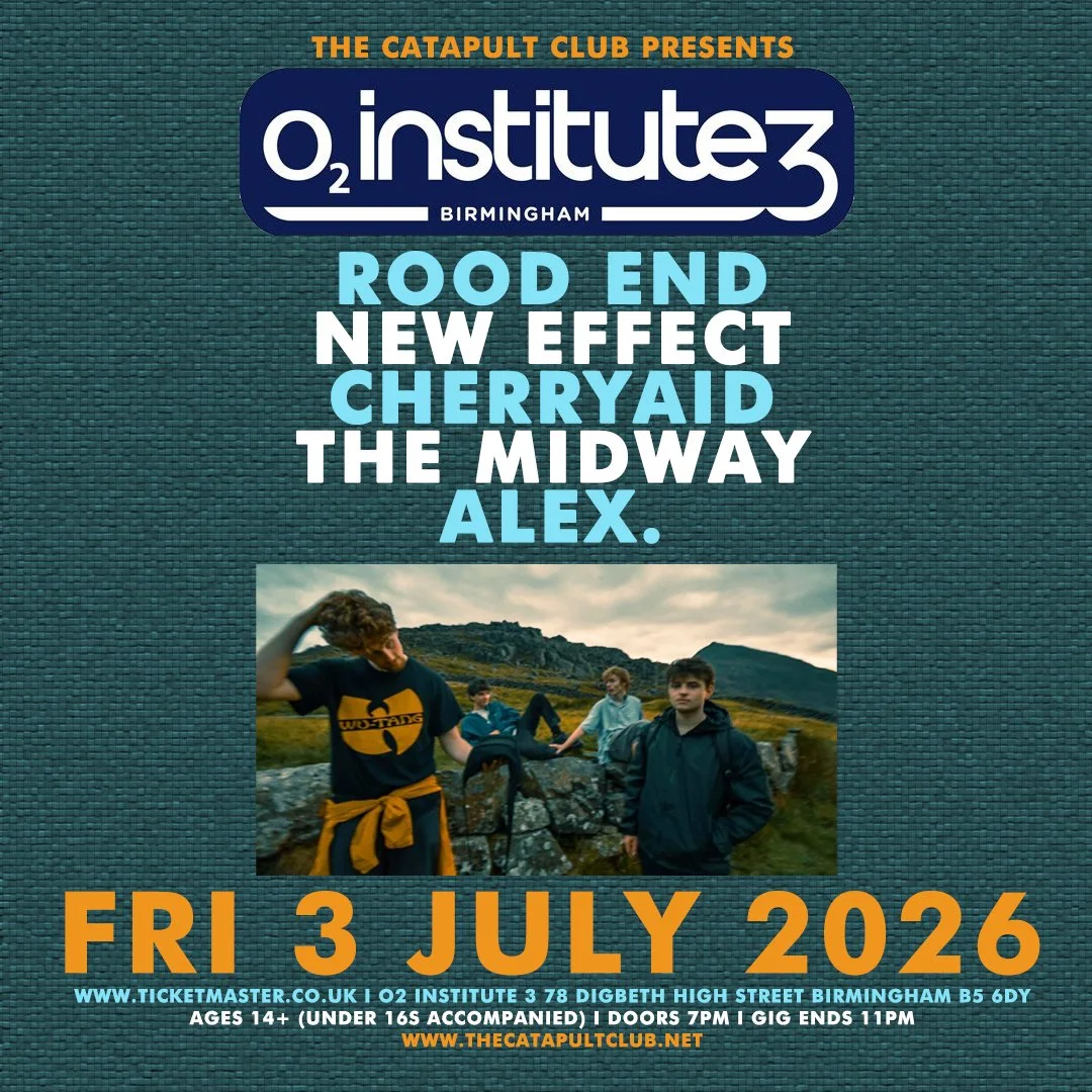 Rood End / New Effect / CherryAid / The Midway / Alex.