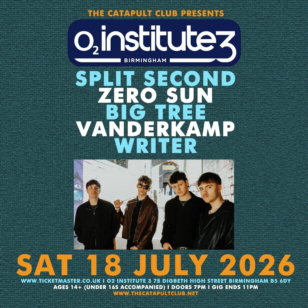 Split Second / Zero Sun / Big Tree / Vanderkamp / Writer
