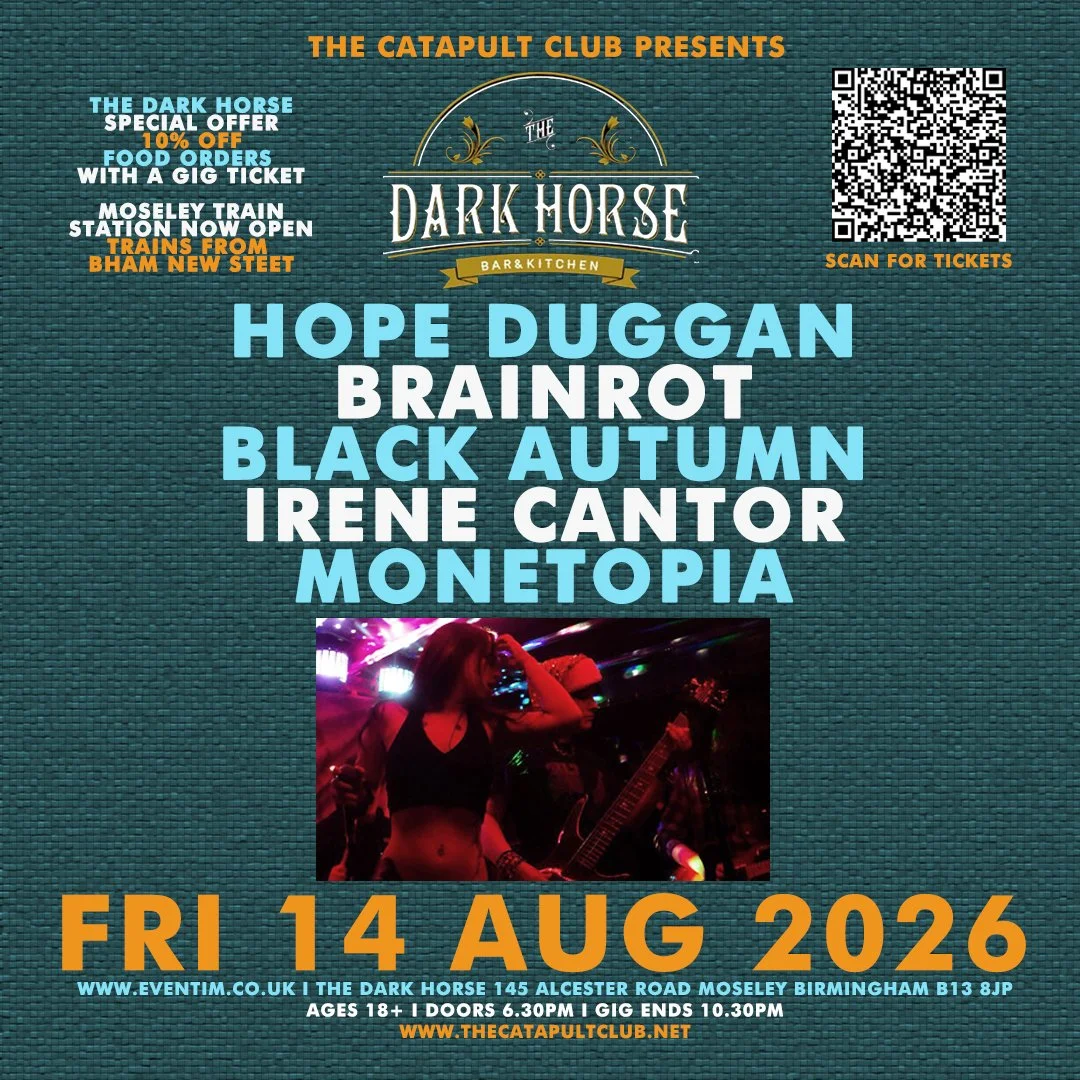 Hope Duggan / Brainrot / Black Autumn / Irene Cantor / Monetopia
