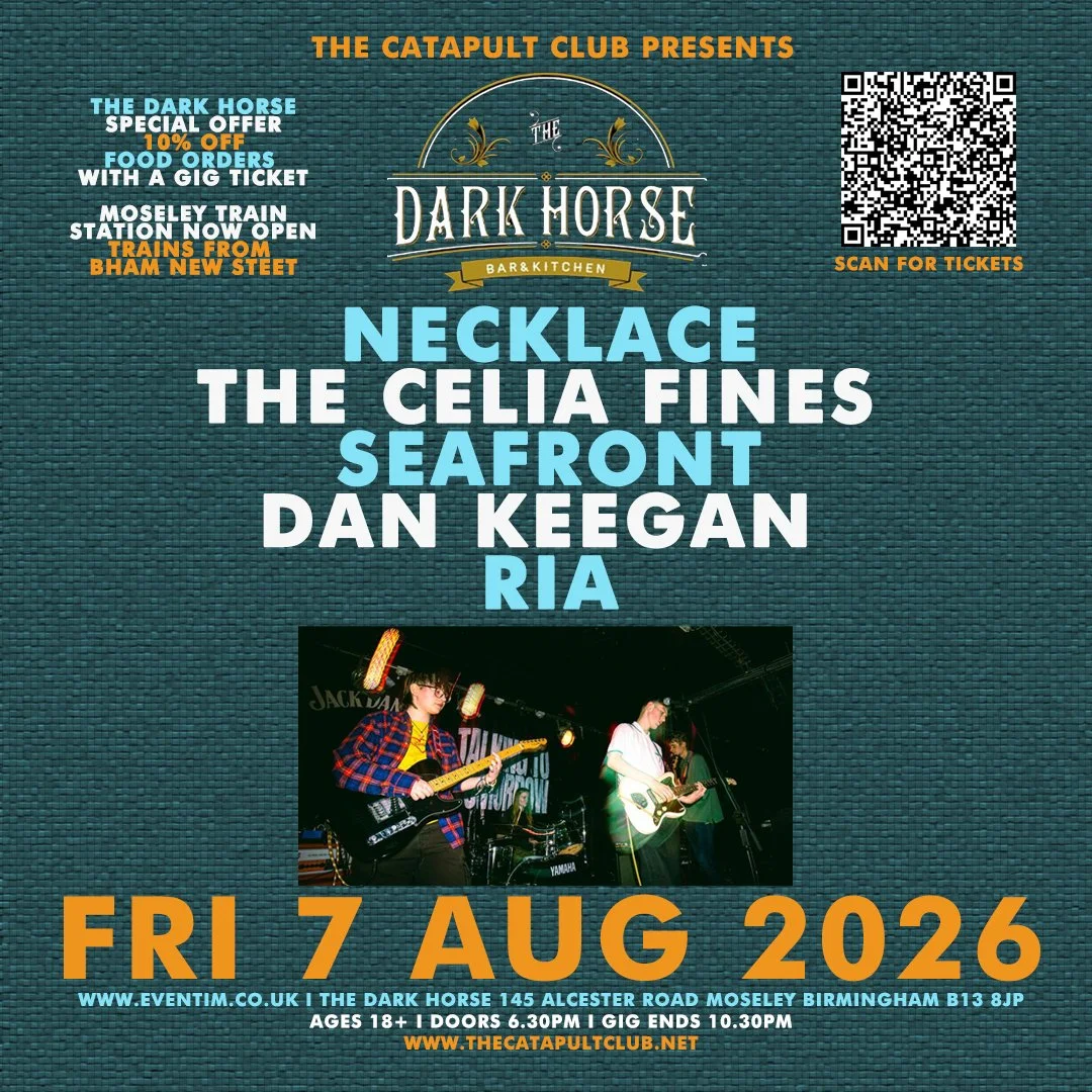 Necklace / The Celia Fines / Seafront / Dan Keegan / Ria