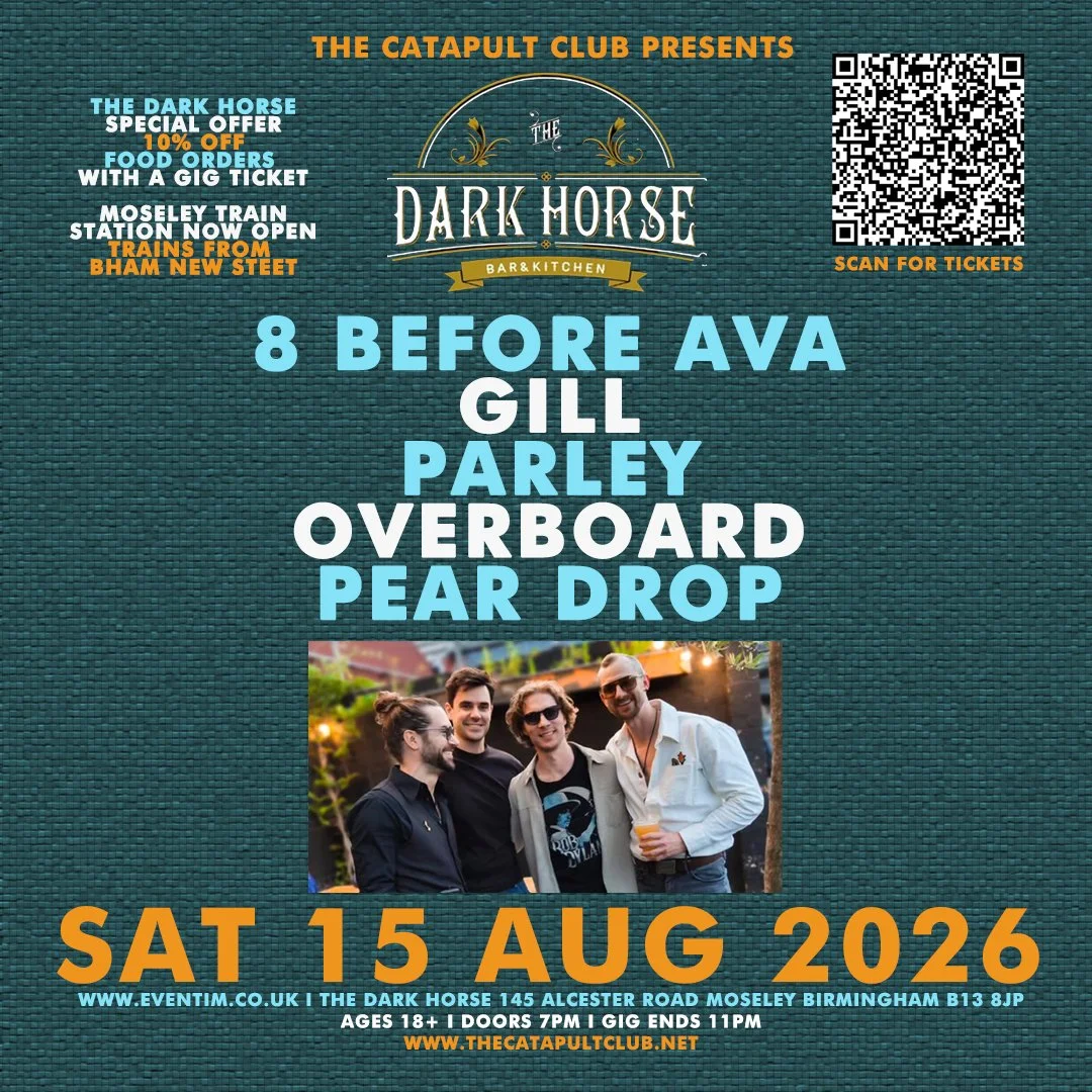 8 Before Ava / Gill / Parley / Overboard / Pear Drop