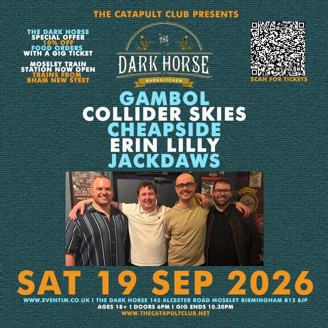 Gambol / Collider Skies / Cheapside / Erin Lilly / Jackdaws