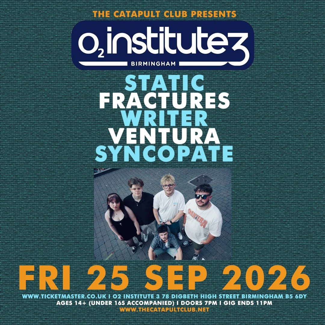 Static / Fractures / Writer / Ventura / Syncopate 