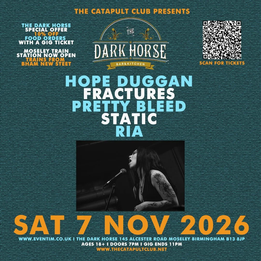 Hope Duggan / Fractures / Pretty Bleed / Static / Ria
