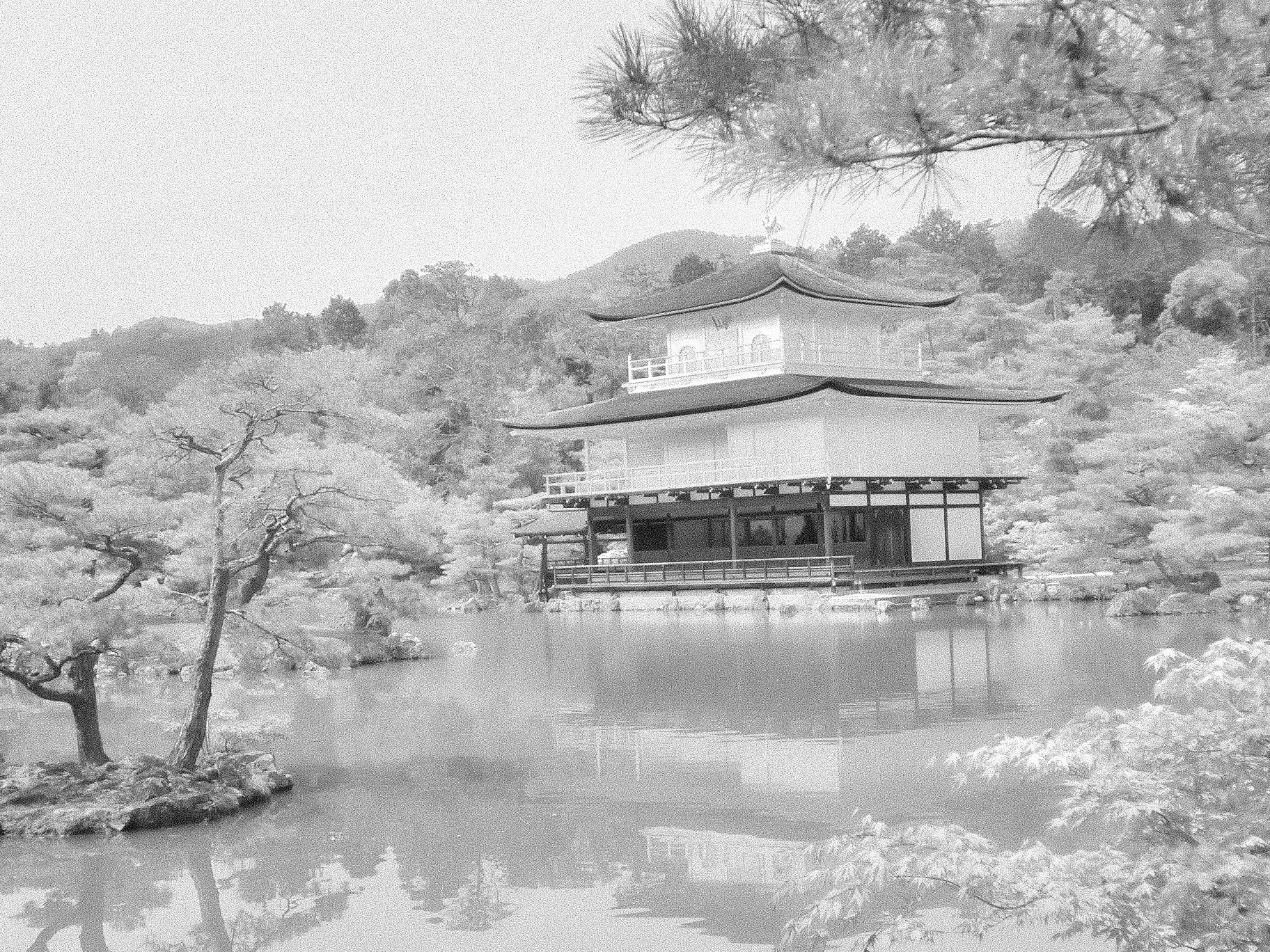 Kyoto in mono
