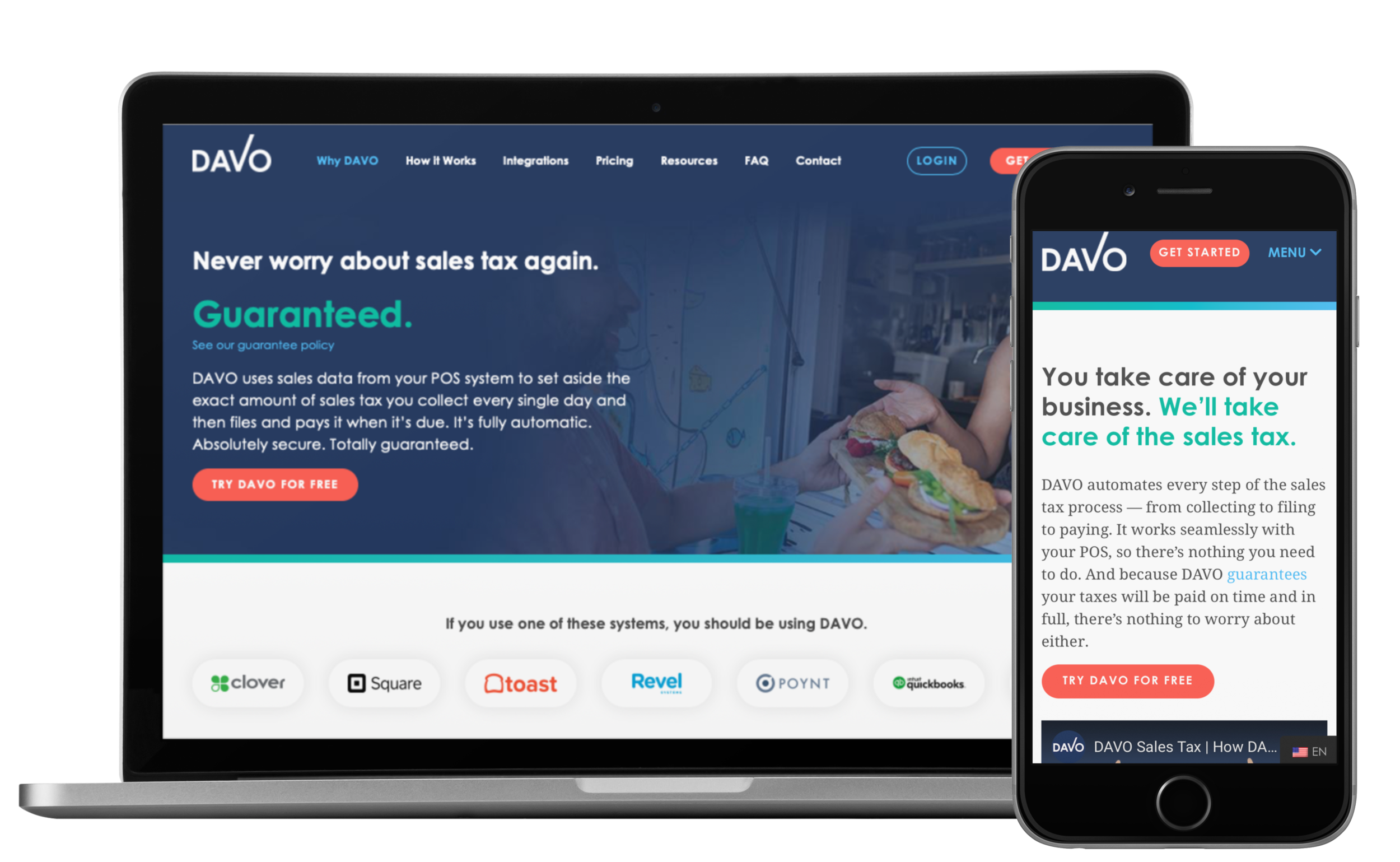 DAVO Website