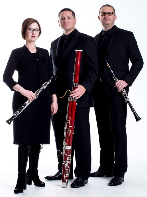 Nora Lewis, oboe; Phillip O. Paglialonga, clarinet; Eric Van der Veer Varner, bassoon