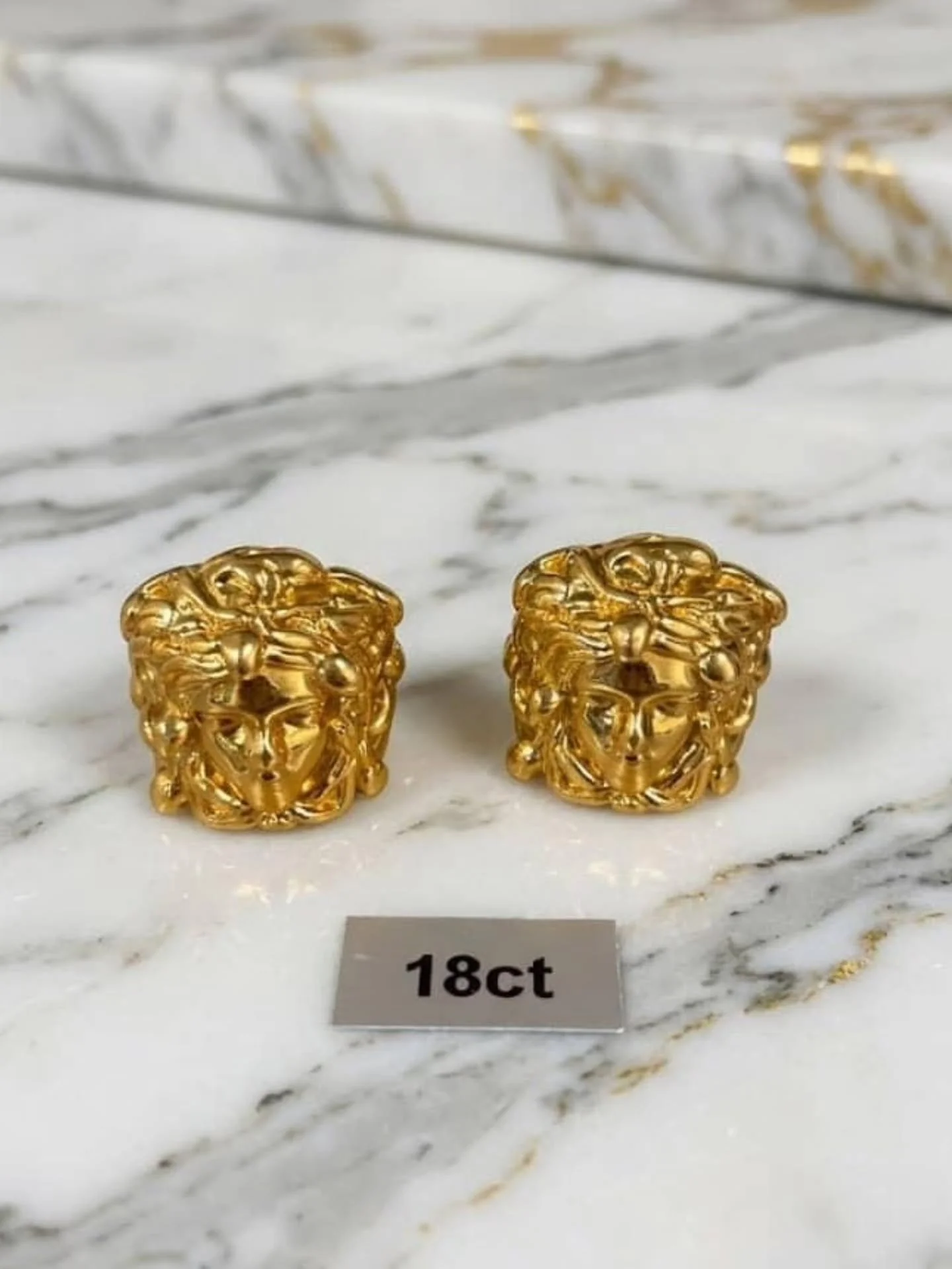 New gold stock 💛 

What's better than 1 18ct Medusa head ring? 2! We have these available in store now and they are definitely nothing short of show stopping🤭 visit us in store to avoid disappointment! 

📍The Gold Emporium, Stockport Road, Longsig