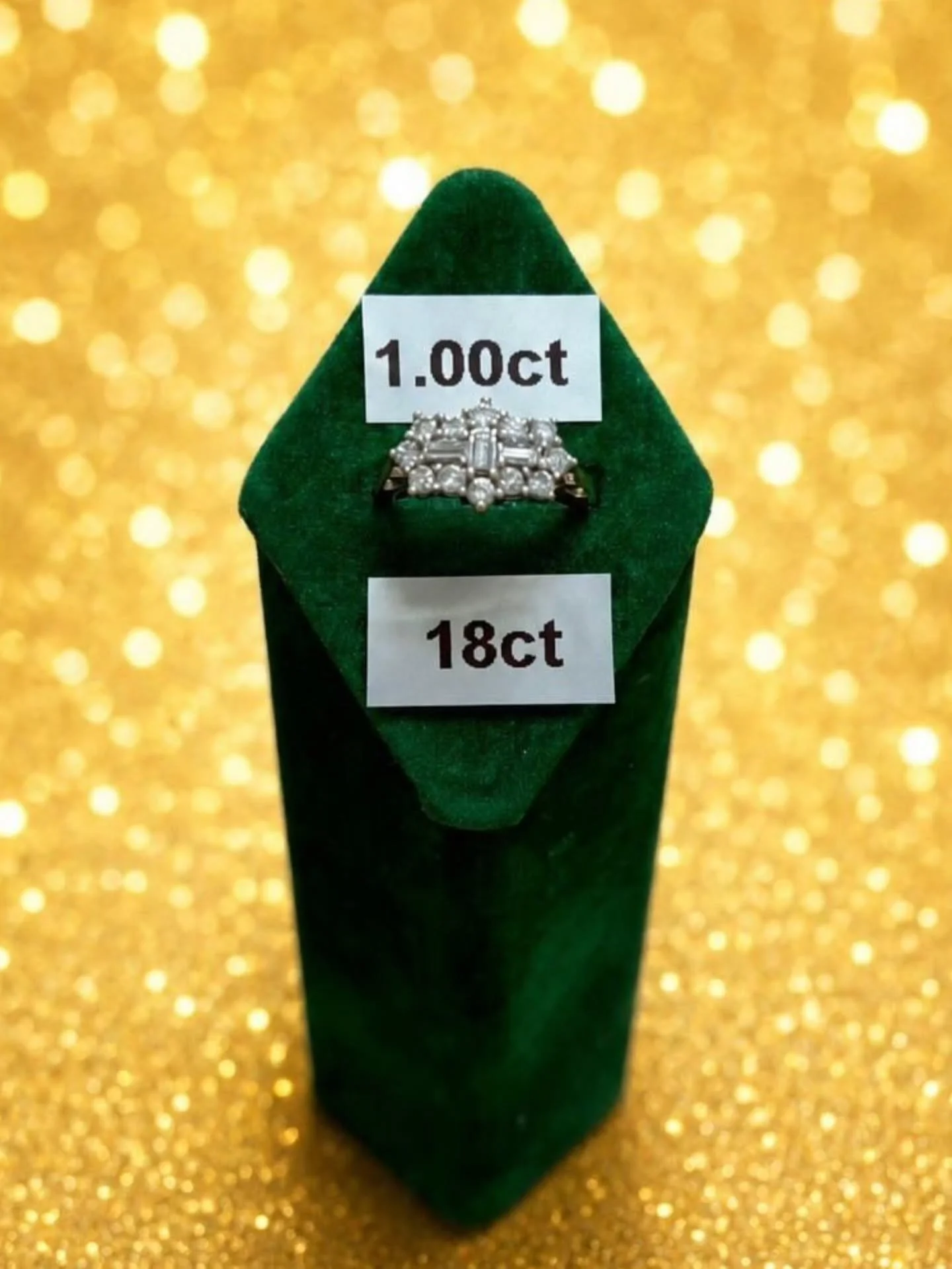 This STUNNING 18ct ring featuring 1.00ct of diamond is still available in store! This combines brilliant and baguette cut diamonds to create a gorgeous and unique centerpiece that would compliment your style perfectly 🤭

We offer deposits and part p
