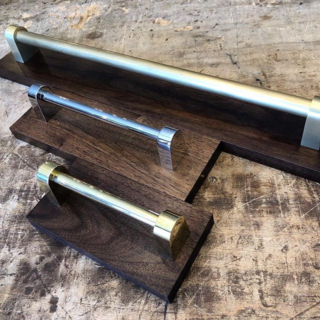Dumont drawer pulls and appliance pull #drawerpulls #modern #cabinetry