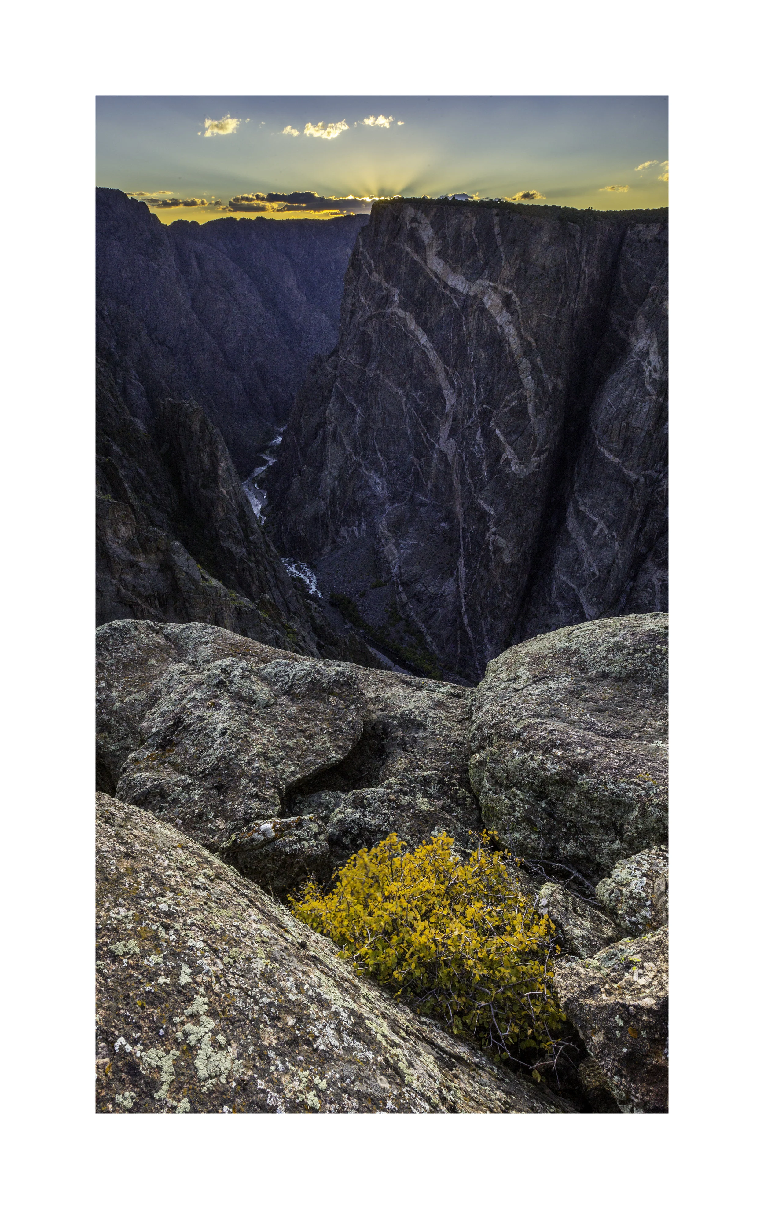 Painted Wall, Black Canyon Of The Gunnison National Park © Andrew Lockwood 2017