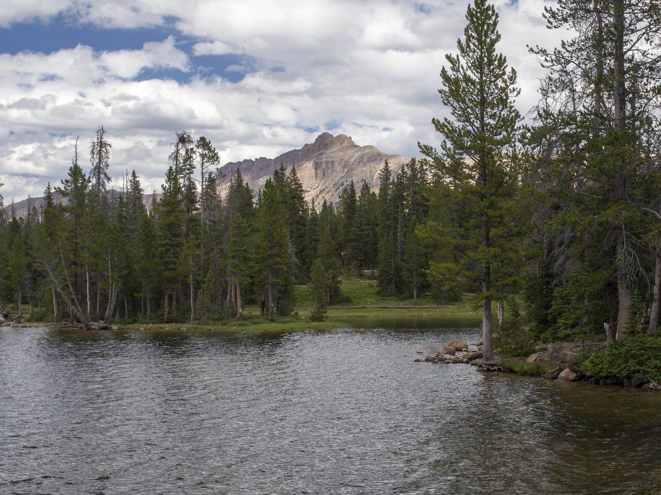 This image had a lot of potential but needed a model ( perhaps a fly fisherman to add a foreground)
