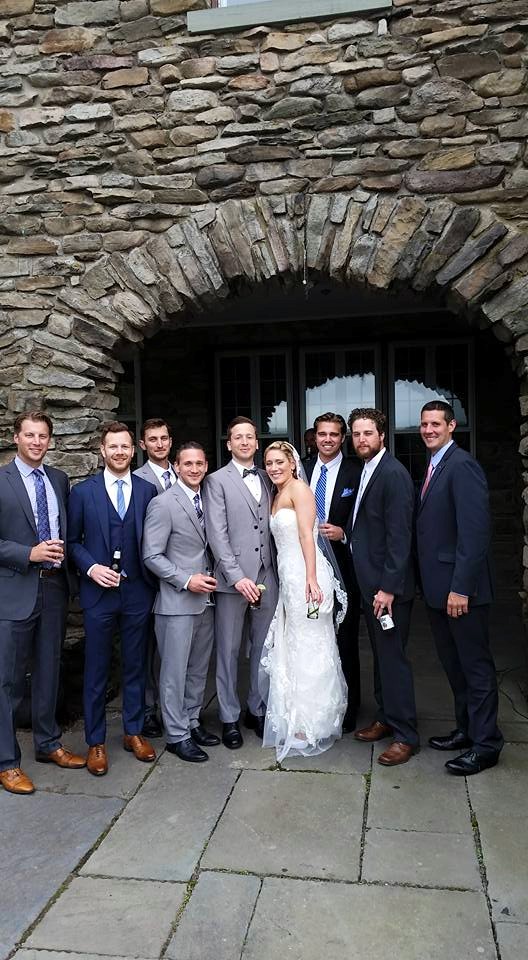 Congrats Carrie and Rich! Photo via Facebook