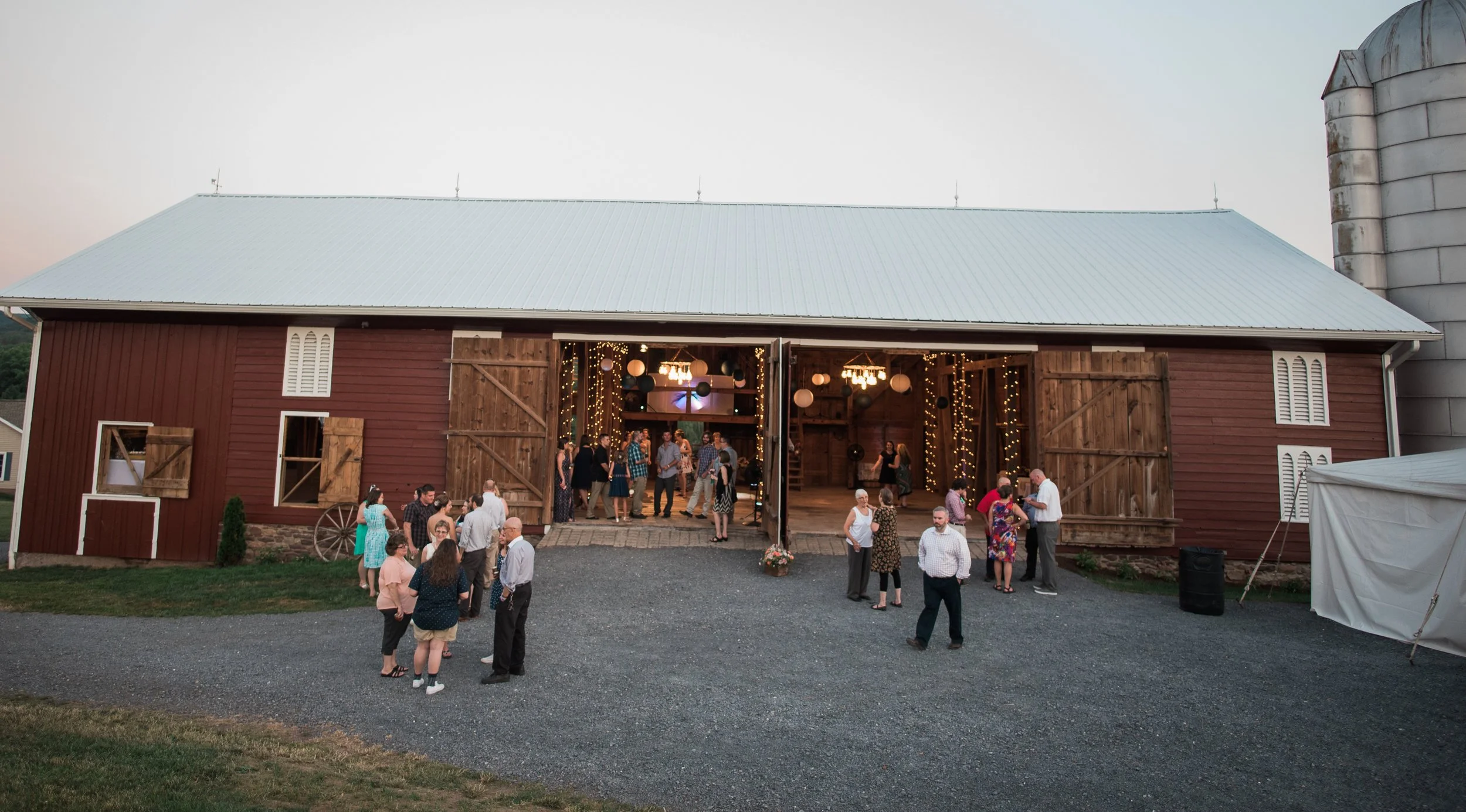The barn