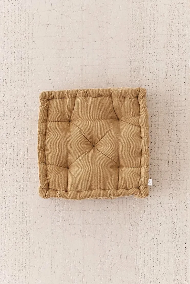 Muted Green Floor Pillow