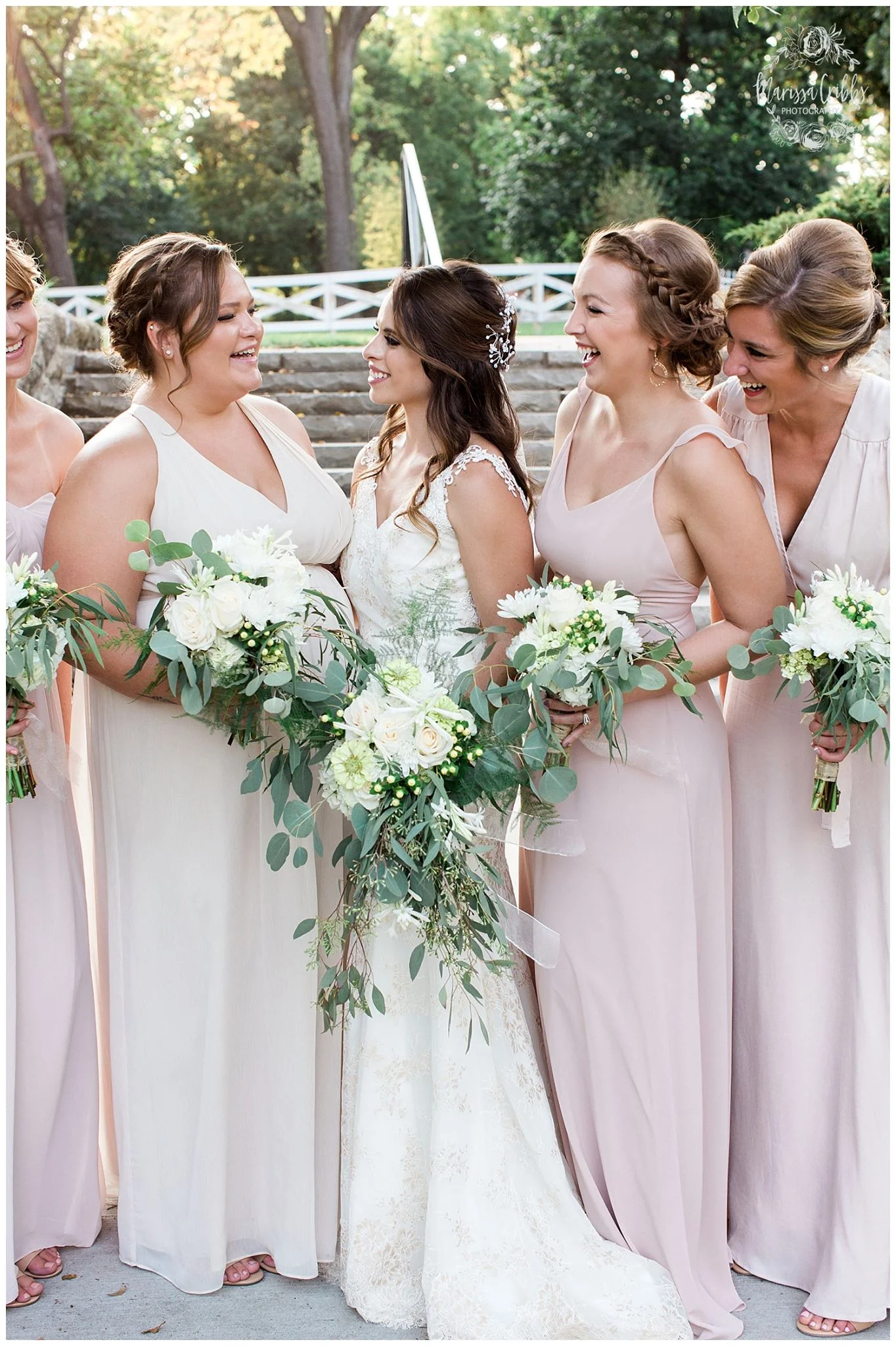 Bride and Bridesmaid Bouquets