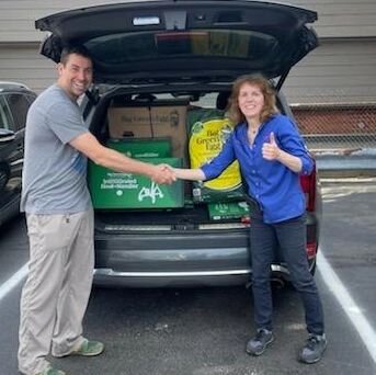 Mary Beth's @ponygirl1961 last @biggreenegg sale before we handed over the store to @aubuchonhardware .  Welcome to the EGGceptional family of EGGspert chefs!  We hope you have an EGGcellent EGGsperience and some EGGtraordinary BBQ on you new @biggre