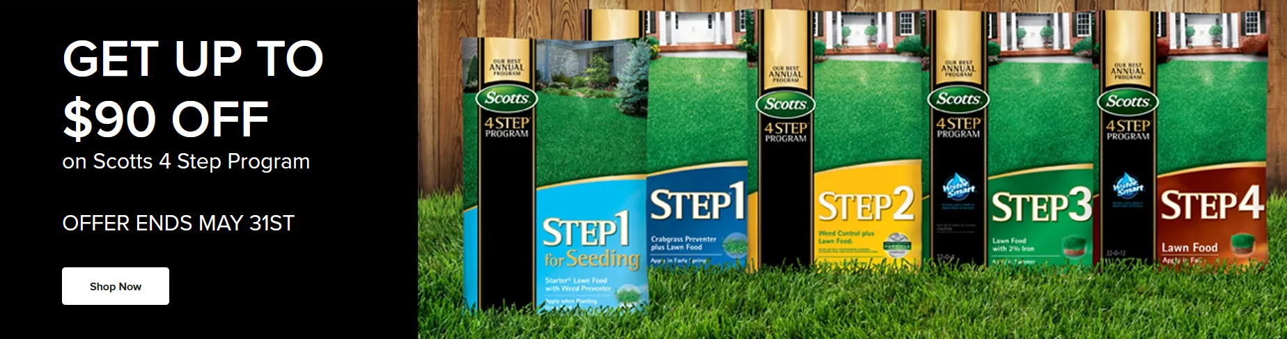 Shop Now Scotts 4 Step Program