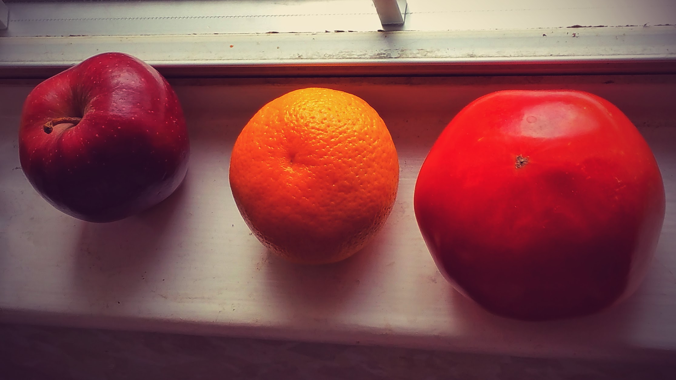 Three Pieces of Fruit