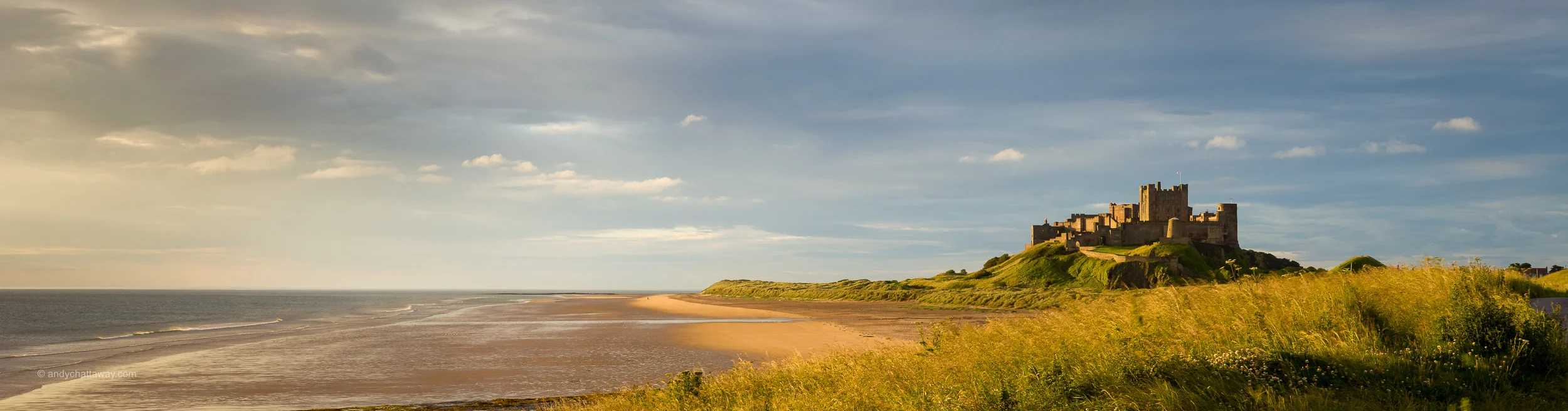 Bamburgh Castle - Sunshine After The Storm